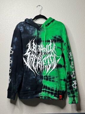 Shibori Threads x Brand of Sacrifice “Exodus” Hoodie Tour Merch